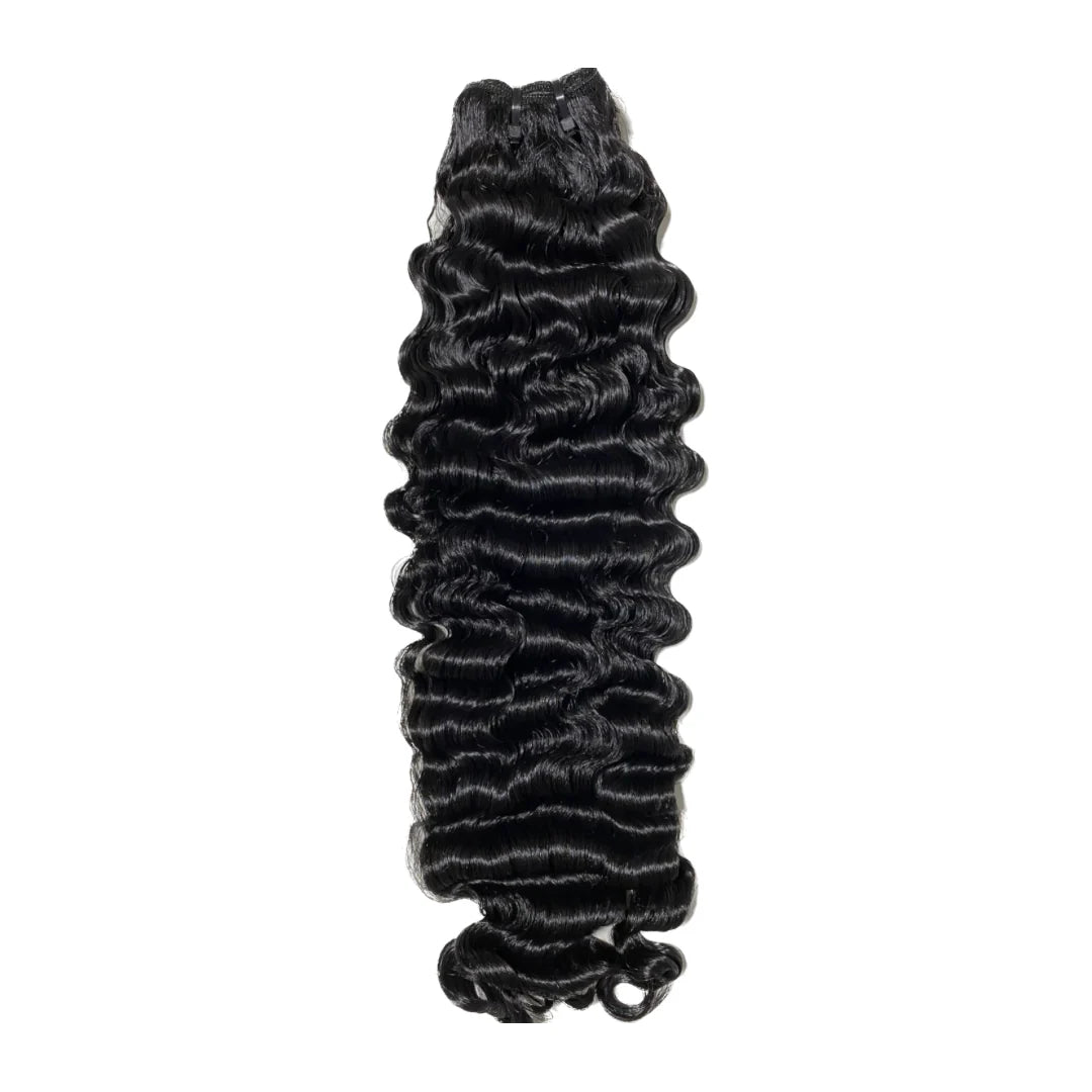 Top Raw Quality One Donor Hair Burmese Curly Human Hair Bundles
