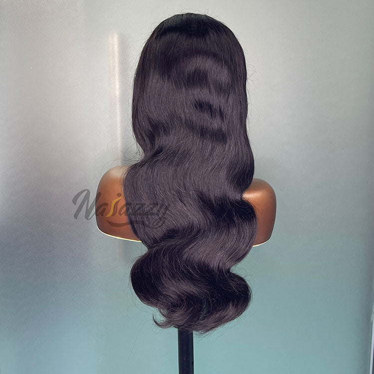 200% density 13x4 HD lace Body Wave human hair wig