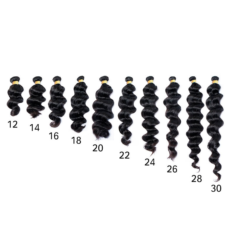 Top Raw Quality One Donor Hair Loose Wave Human Hair Bundles
