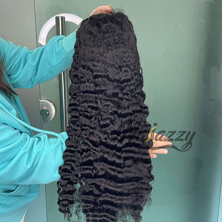 200% density 5x5 HD lace Burmese Curly human hair wig