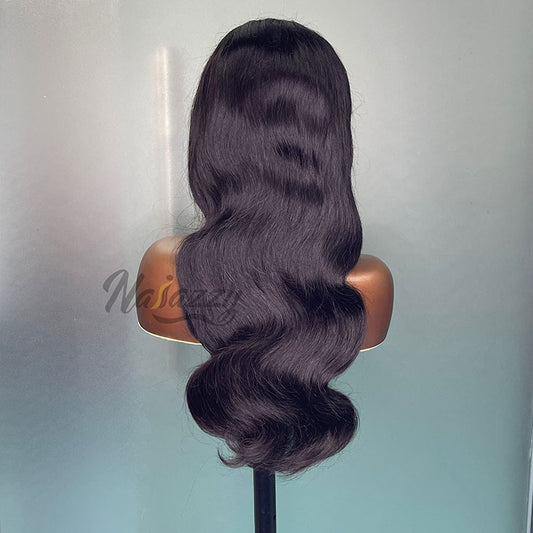 200% density 13x4 HD lace Body Wave human hair wig