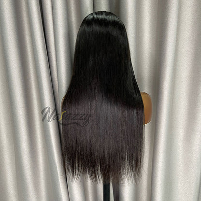 200% density 5x5 HD lace Straight human hair wig