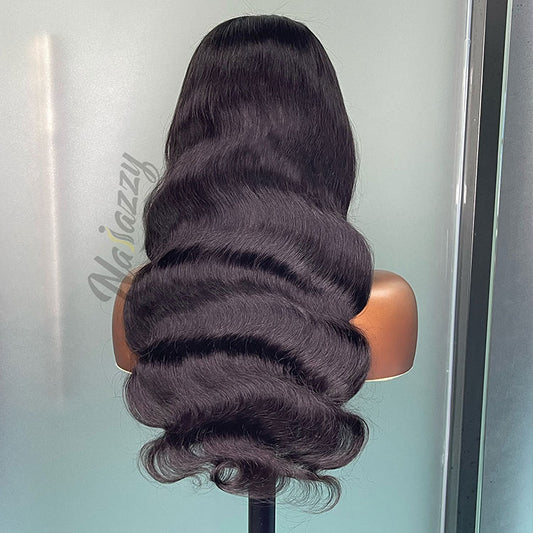 200% density 5x5 HD lace Body wave human hair wig