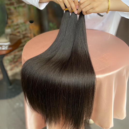 Top Raw Quality One Donor Hair Straight Human Hair Bundles