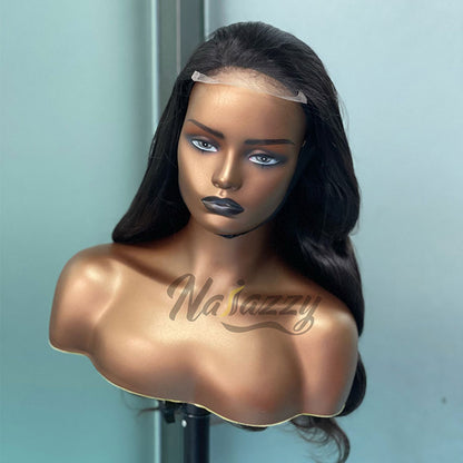 200% density 5x5 HD lace Body wave human hair wig