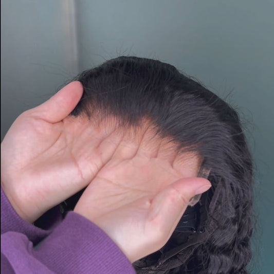 200% density 5x5 HD lace Deep Wave human hair wig