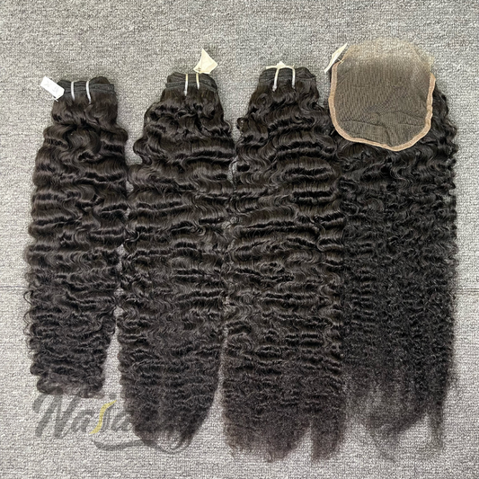 Silk Collection Top Virgin Hair Burmese Wavy Human Hair Bundles
