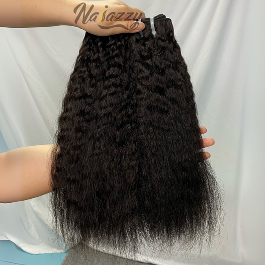 Ultra Collection Virgin Hair Quality Kinky Straight Human Hair Bundles