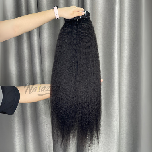 Ultra Collection Virgin Hair Quality Kinky Straight Human Hair Bundles