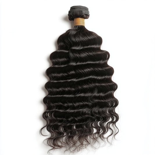 Top Raw Quality One Donor Hair Deep Wave Human Hair Bundles
