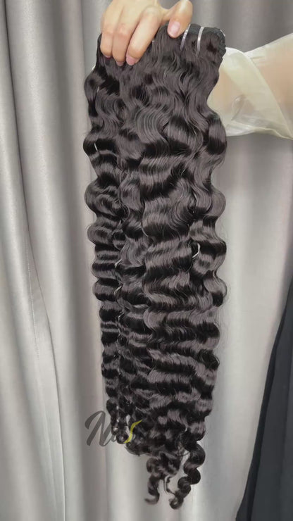 Ultra Collection Virgin Hair Quality Burmese Curly Human Hair Bundles